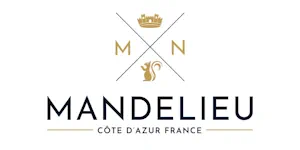 LogoBlancMandelieu Logo ville de Mandelieu